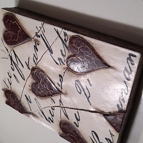 Sid Dickens T-01 "Red Hearts with Script" *Retired* Vintage - Picture 5 of 7